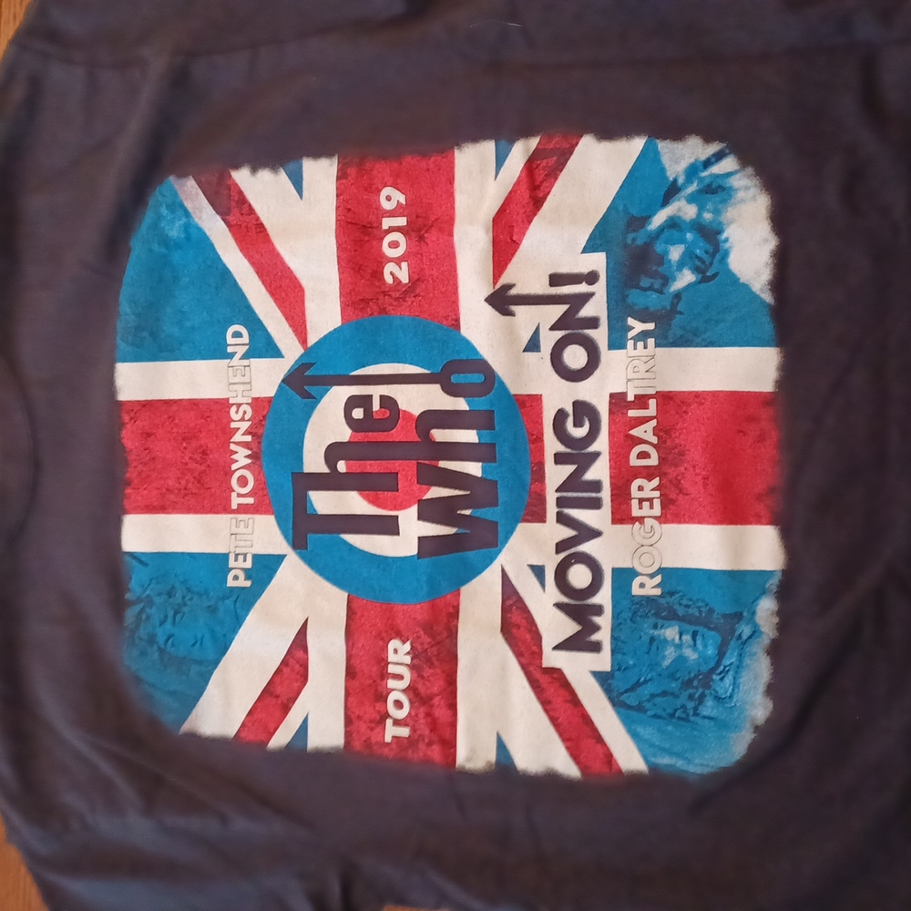 The Who 2019 Concert Tour tee shirt L